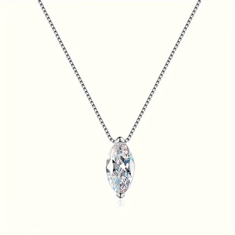 Women's Metal Heart Zicron Fashion Necklace