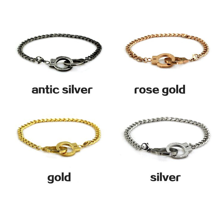 Handcuff Link Chain Bracelet