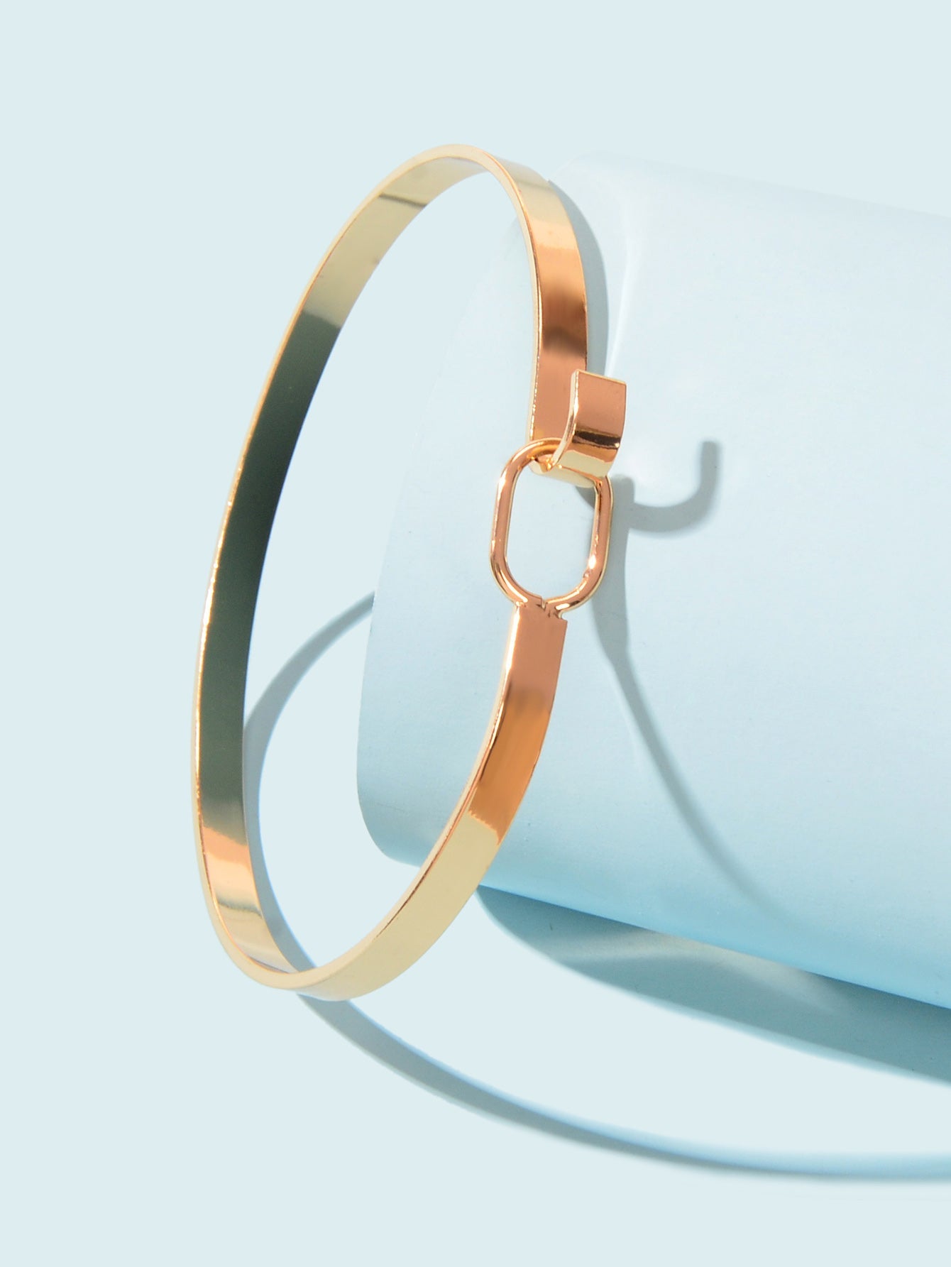 18K Gold plated Minimalist Geometric Bracelet