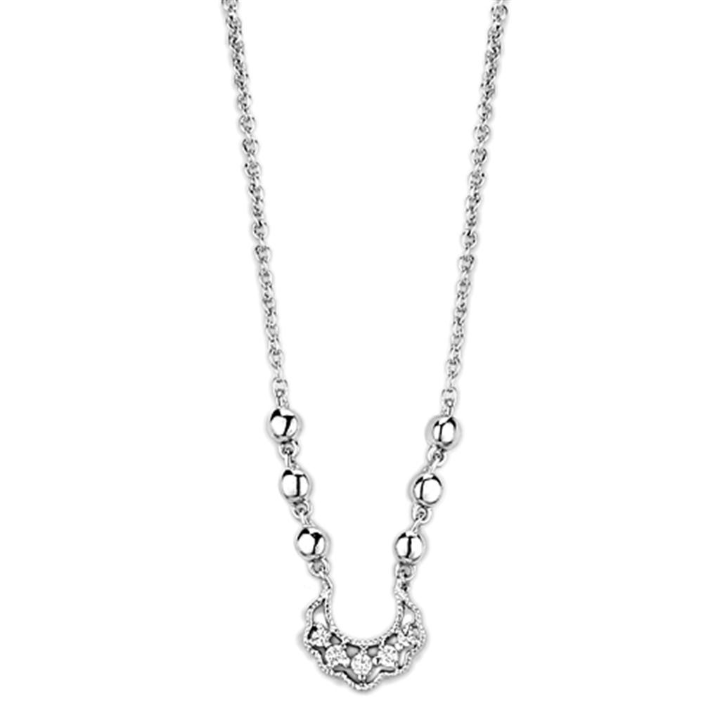 Brass Necklace with AAA Grade CZ