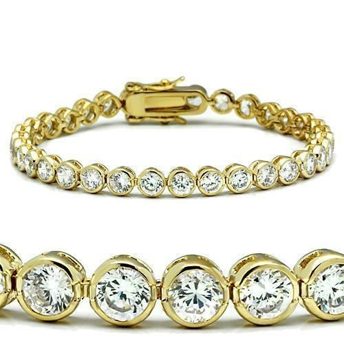 14k Gold plated Bracelet with AAA Grade CZ
