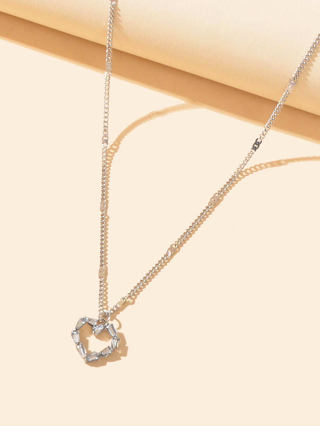 925 Sterling Silver Heart Necklace