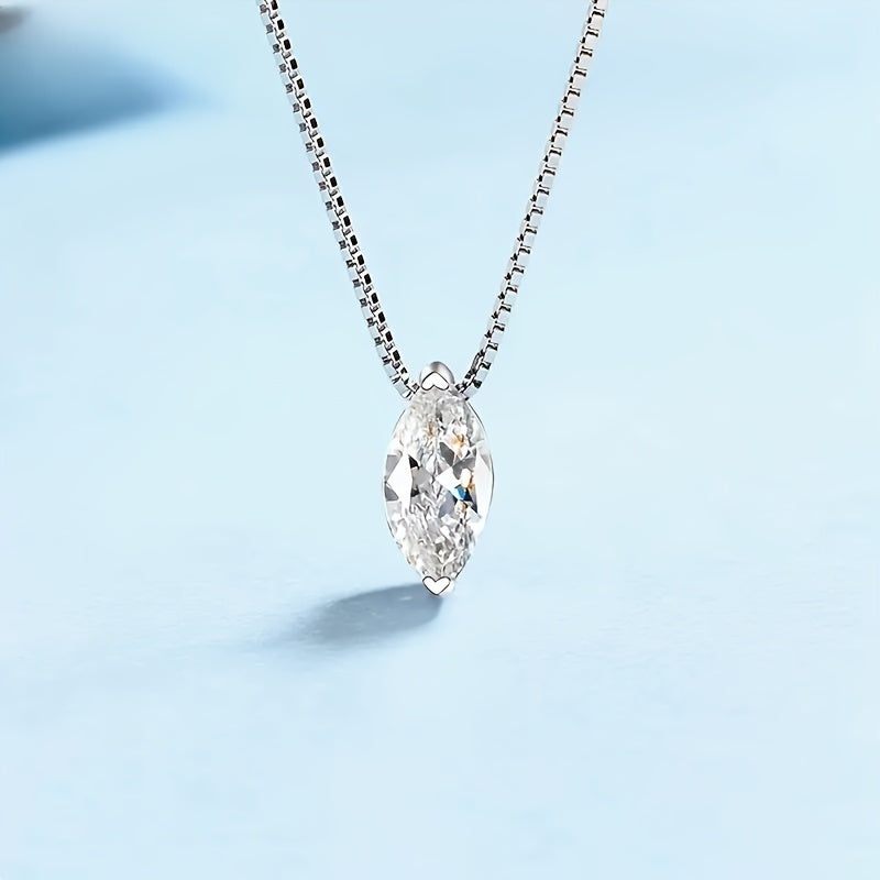 Women's Metal Heart Zicron Fashion Necklace