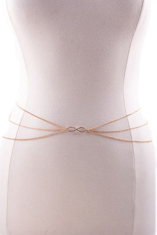 18KGold Plated  Infinity Body Jewelry