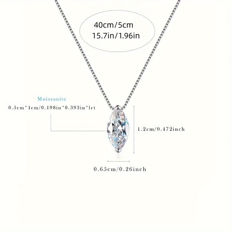 Women's Metal Heart Zicron Fashion Necklace