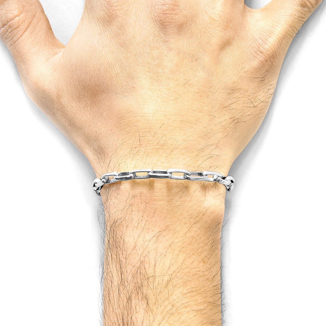 Spiritsail Sail Silver Chain Bangle