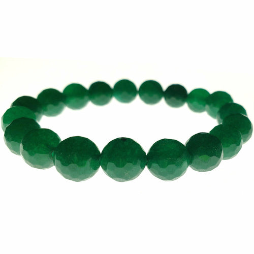 Aventurine Beaded Elastic Stretch Bracelet