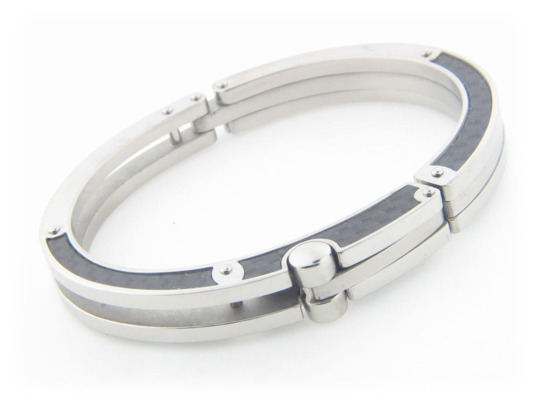Grafiato Tiles Stainless Steel Bracelet