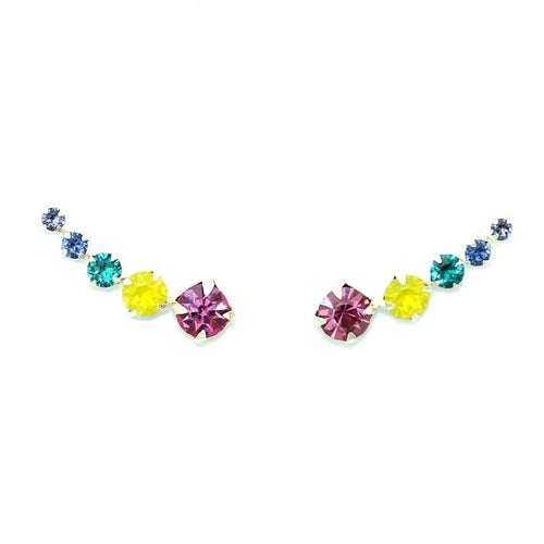 925 Sterling Silver setting with Swarovski crystals