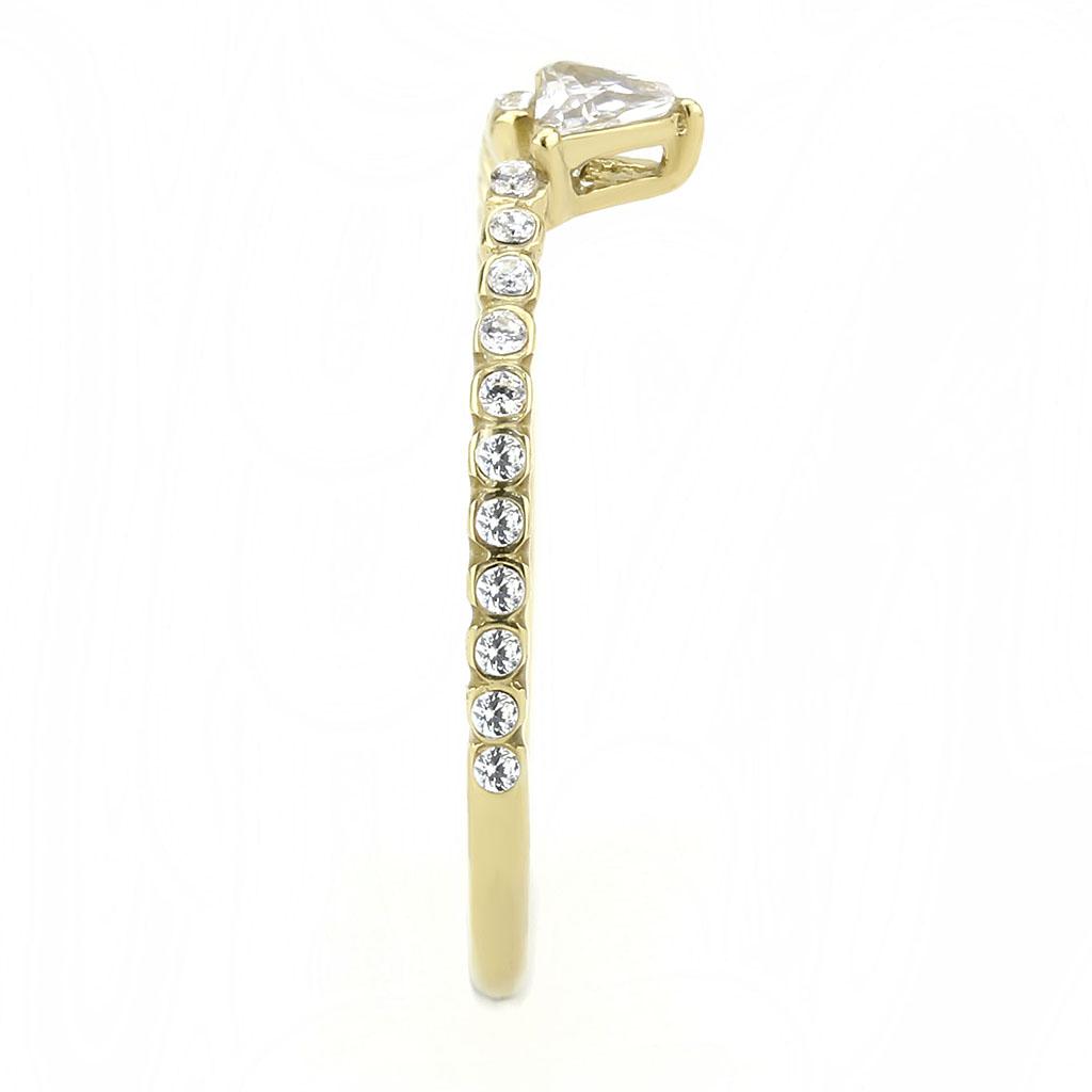 14k GoldPlated  Ring with AAA Grade CZ