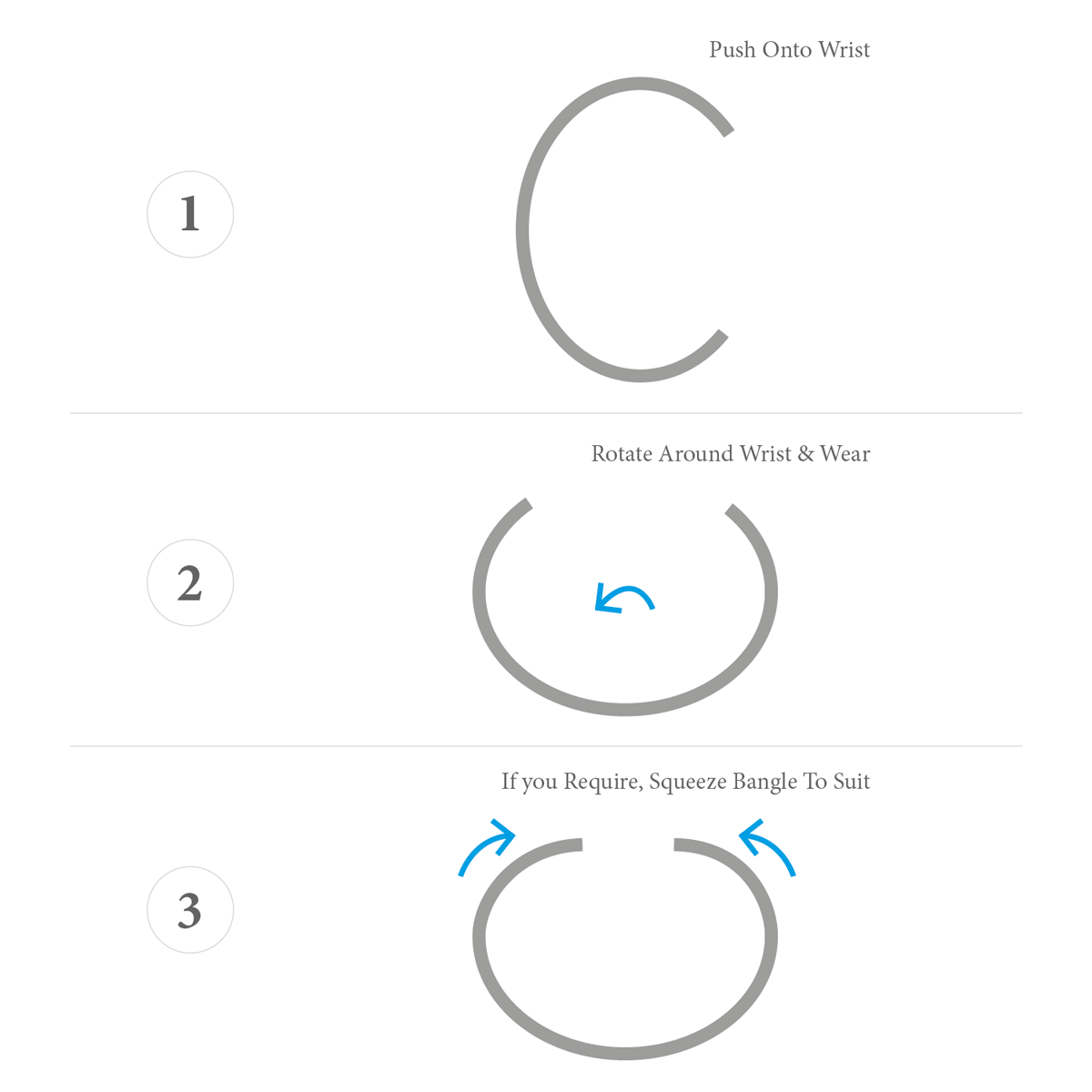 Gammell Full Rope Wayfarer Silver Bangle