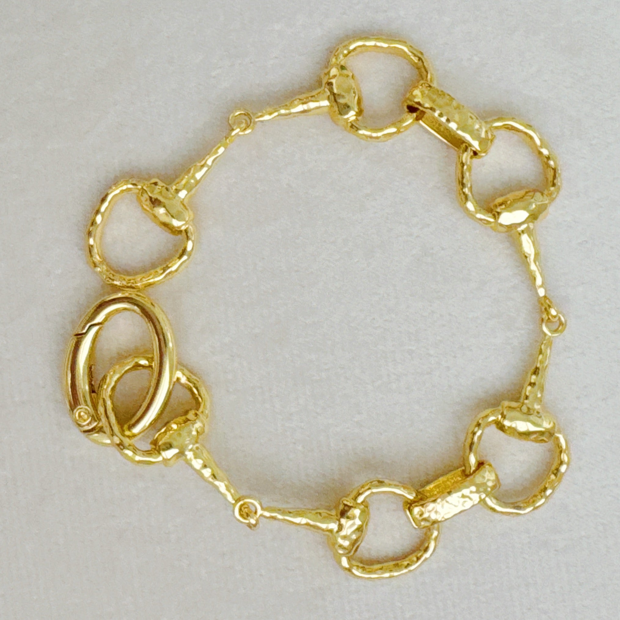 18K Gold Plated Gucci  Linked Bracelet