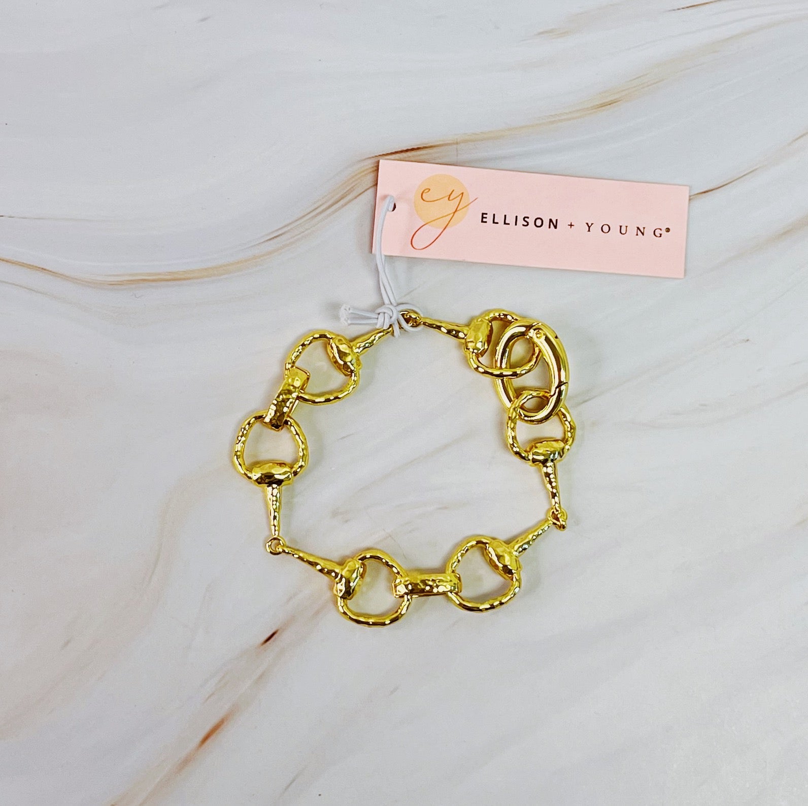 18K Gold Plated Gucci  Linked Bracelet