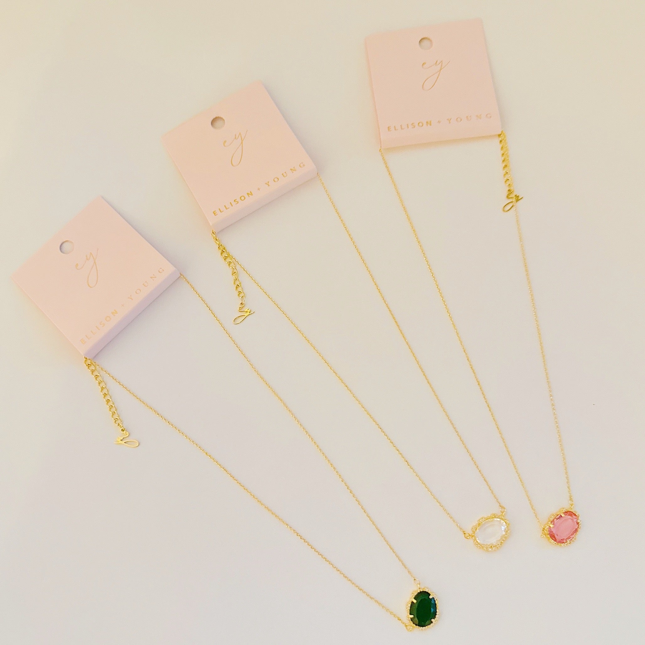 18k Gold Plated Diamond  Necklace