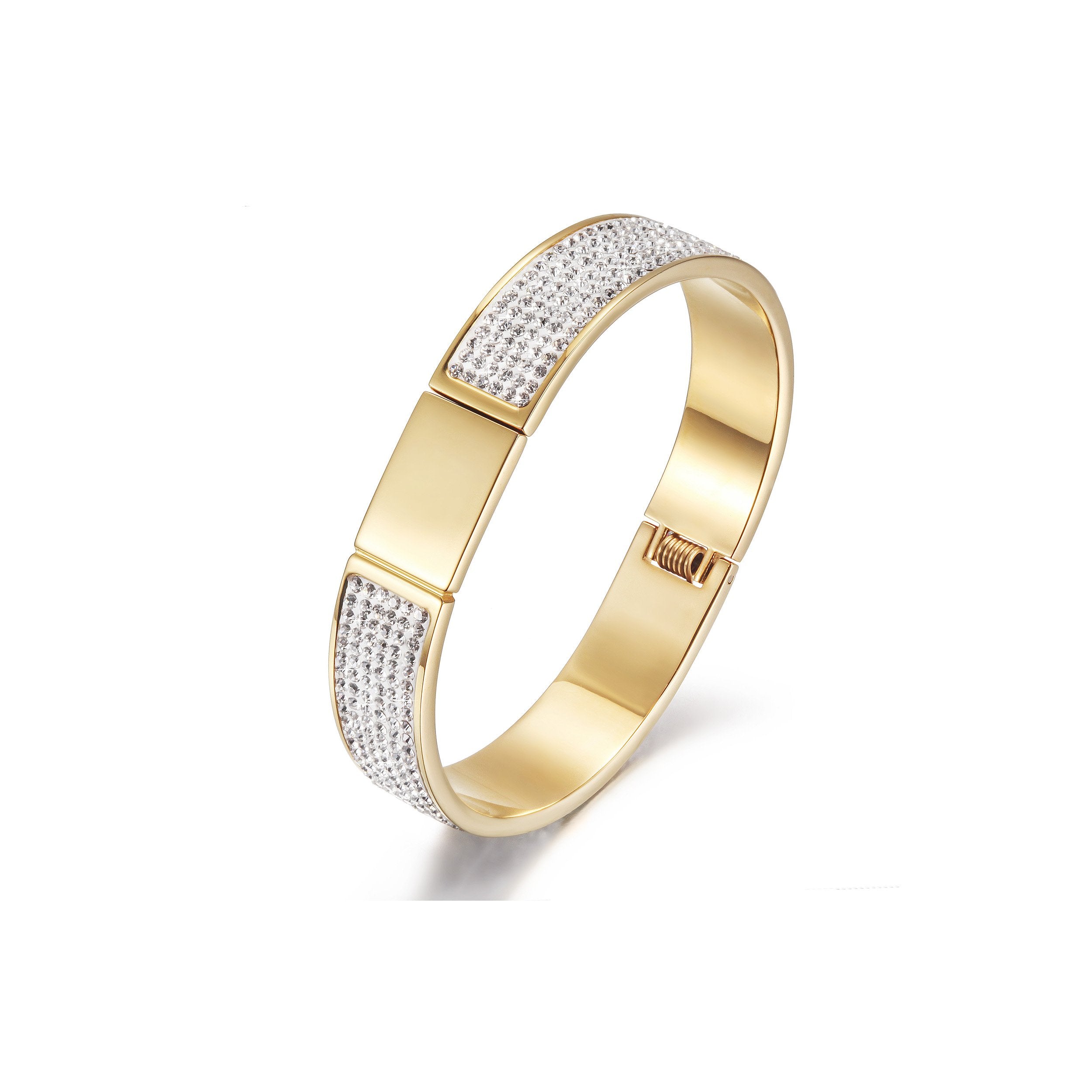 14K gold plated Pave Bracelet
