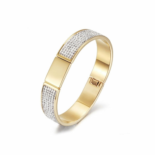 14K gold plated Pave Bracelet