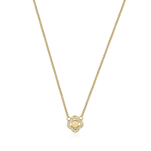 CZ Clover Necklace