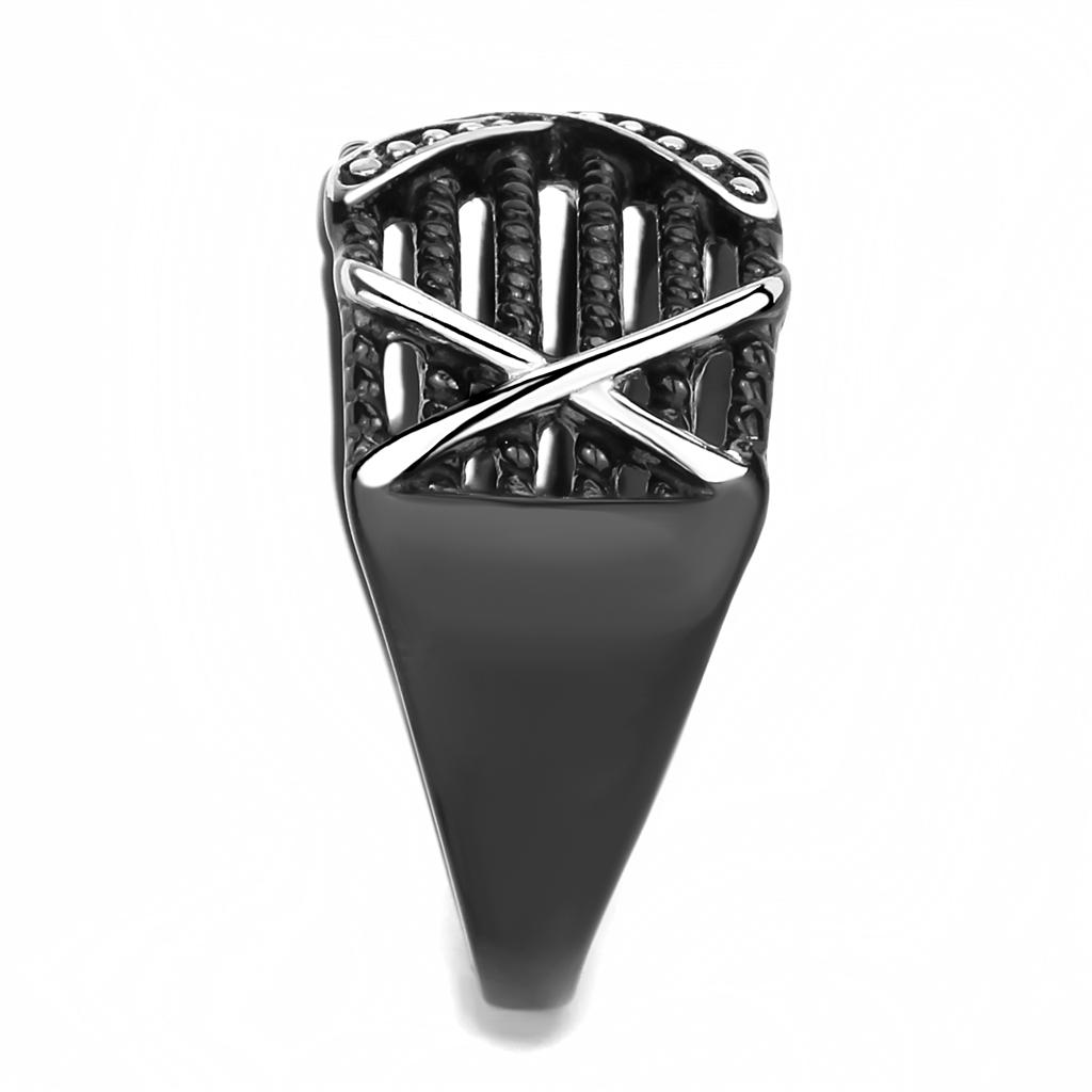 Men Stainless Steel No Stone Rings TK3468