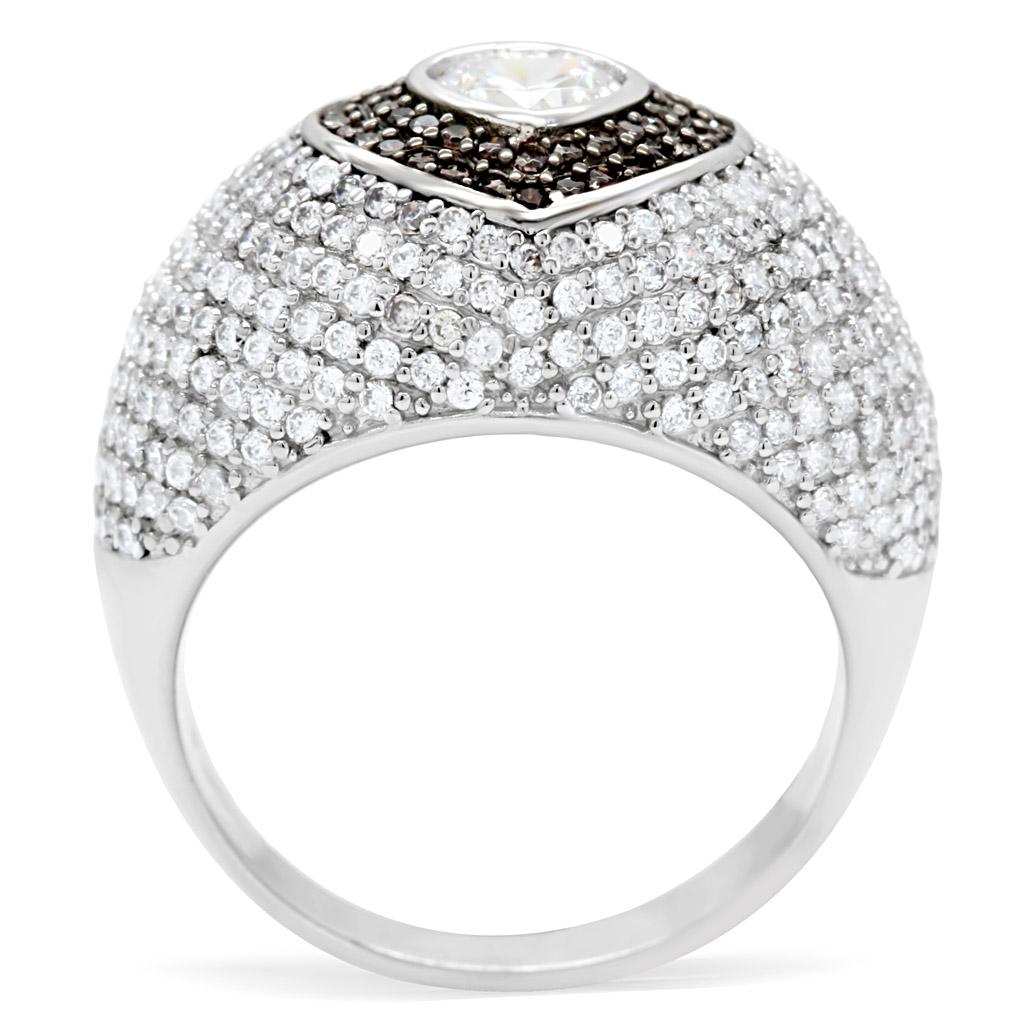 925 Sterling Silver Ring with AAA Grade CZ