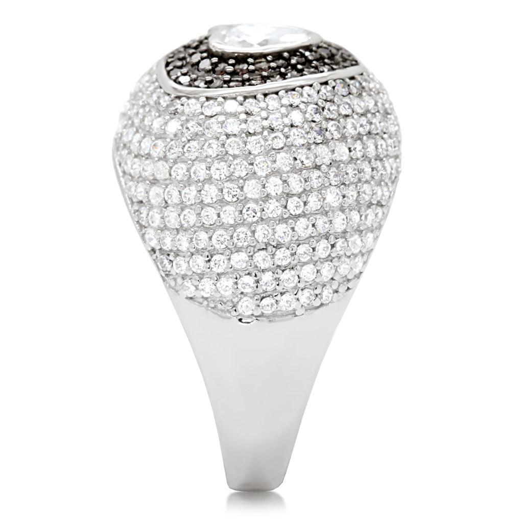 925 Sterling Silver Ring with AAA Grade CZ