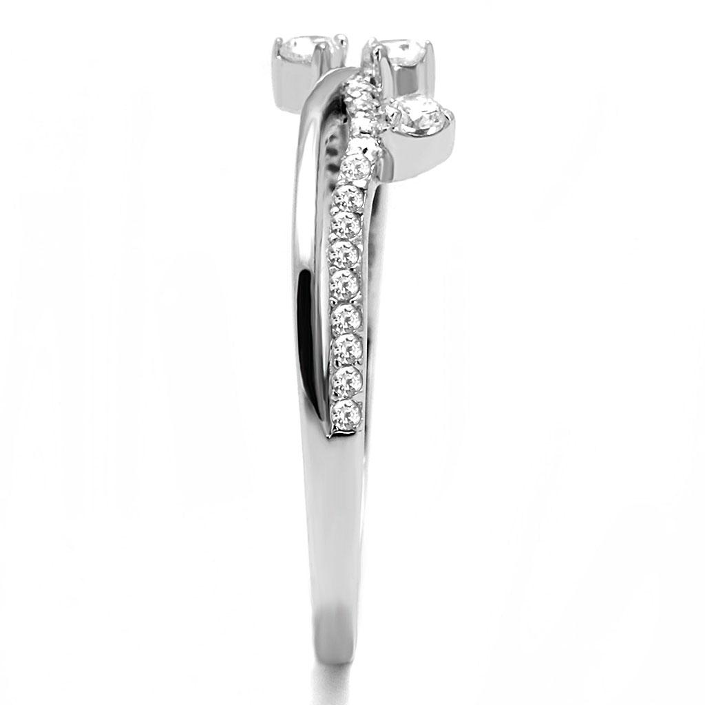 925 Sterling Silver Ring with AAA Grade CZ