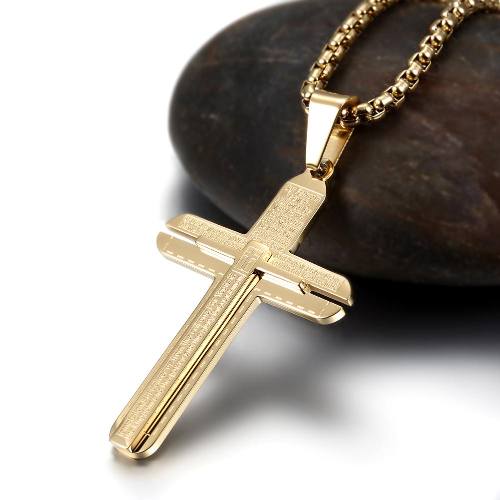 Classic Cross Pendant Necklace