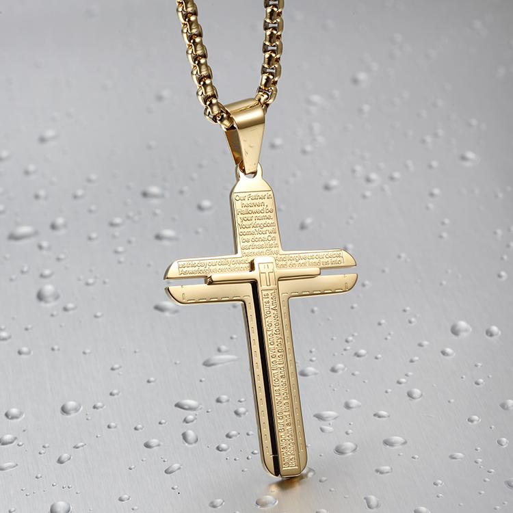 Classic Cross Pendant Necklace