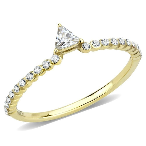 14k GoldPlated  Ring with AAA Grade CZ