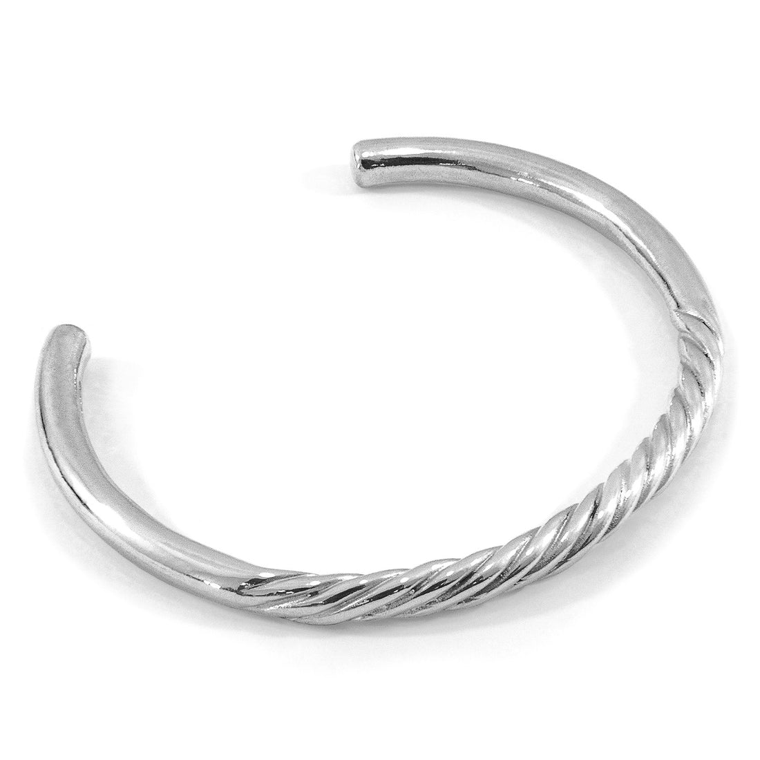 925 sterling Silver  Haden Half Rope Wayfarer Bracelet