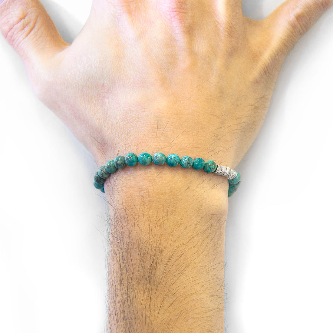 Blue Turquoise Atrato 925 sterling Silver Bracelet