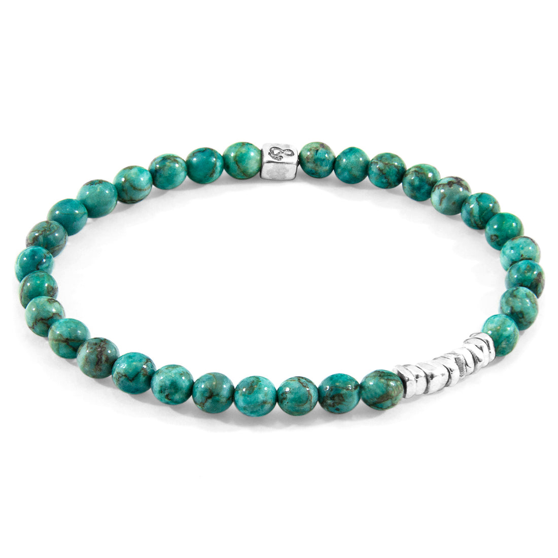 Blue Turquoise Atrato 925 sterling Silver Bracelet