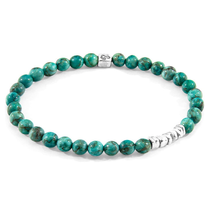 Blue Turquoise Atrato 925 sterling Silver Bracelet