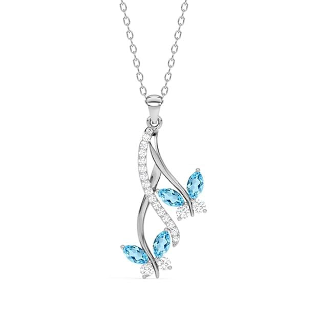 925 Sterling Silver Esin Real Pearl  Necklace