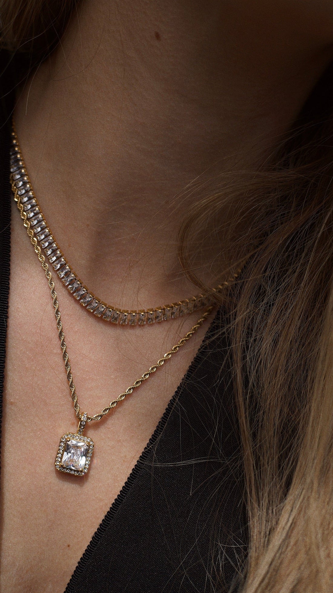 Penelope - Crystal Choker Necklace